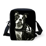 Bulldog Mini Cross-body Bag Casual Messenger Bags