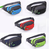 Leather Bum Bag Multifunction Waist Belt Money Wallet