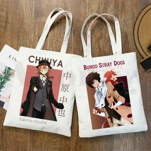 Bungou stray dogs Chuuya Nakahara Osamu Dazai Handbag