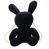 Bunny Shoulder Bag Crossbody Purse Rabbit Doll Handbag
