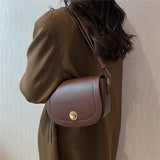 Vintage Twist Lock Crossbody Purse Ladies Handbags