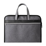 High Capacity Men's Briefcase Zipper Bag