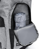 Men's Business Backpack 15.6'' Laptop Rucksack Waterproof Nylon Bag