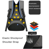 Men's Travel Backpack Waterproof Anti-theft Laptop Bag