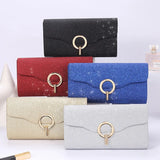 Business Female Clutch Wallet Small Tote Crossbody Bag