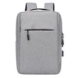 Slim Business Laptop Backpack Water Resistant Travel Bag