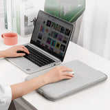 Women's Thin Light Business Laptop Liner Bag File Organize Pouch Handbag