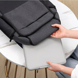 Women's Thin Light Business Laptop Liner Bag File Organize Pouch Handbag