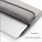 Women's Thin Light Business Laptop Liner Bag File Organize Pouch Handbag