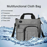 Business Men Pocket Zipper Tote Briefcase Crossbody Shoulder Laptop Bag