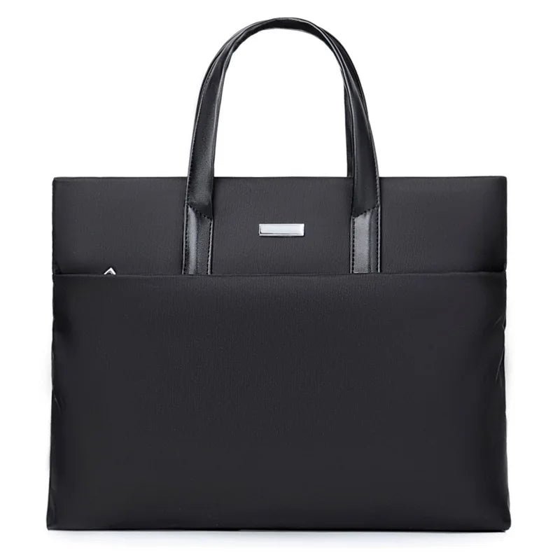 Canvas Men's Briefcase Laptop Bag Large Capacity Handbag