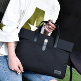 Men's Large Capacity Briefcase 14.1-Inch Laptop Bag