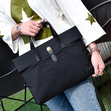 Men's Large Capacity Briefcase 14.1-Inch Laptop Bag