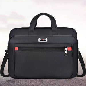 Business Trips Essential Briefcase Multifunction Travel Document Laptop Storage