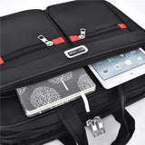 Business Trips Essential Briefcase Multifunction Travel Document Laptop Storage