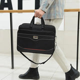 Business Trips Essential Briefcase Multifunction Travel Document Laptop Storage