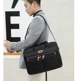 Business Trips Essential Briefcase Multifunction Travel Document Laptop Storage