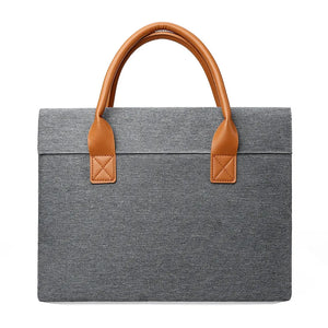 Business Document Bag Men A4 Tote Bag Briefcase Meeting Bag