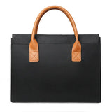 Business Document Bag Men A4 Tote Bag Briefcase Meeting Bag