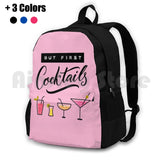 Outdoor Hiking Backpack with Adhesive Bar - Perfect for Cocktails