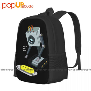 Butter Robot Cotton Game You Pass Butter Backpack Large Capacity School Softback