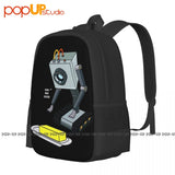 Butter Robot Cotton Game You Pass Butter Backpack Large Capacity School Softback