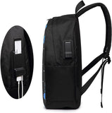 Butterflies Backpack Travel Laptop Bag USB Charging Port School Outdoor Sports