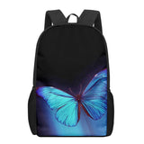 Butterfly Watercolor School Backpack for Kids