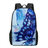 Butterfly Watercolor School Backpack for Kids