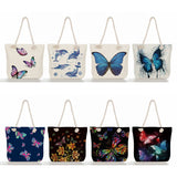 Butterfly Collection Print Large Beach Bag