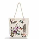 Butterfly Collection Print Large Beach Bag
