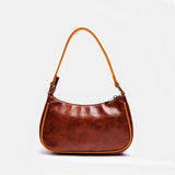 Butterfly Drawstring Women Hobos Underarm Bag Retro PU Leather Ladies Small