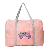 Butterfly Pattern Travel Bag Nylon Large Capacity Luggage Pack Women Men