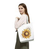 Butterfly Printed Cartoon Handbags Reusable Women Shoulder Bag Tote