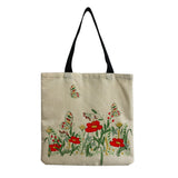 Butterfly Printed Shoulder Bag for Women - Animal Pattern Hand Bags