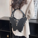 Butterfly Shape Crossbody Bag Girls Funny Handbag For Women Tote Messenger Bag P
