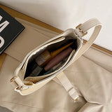 Buylor Women's Shoulder Bags Designers Underarm Handbag Top Purses PU Leather