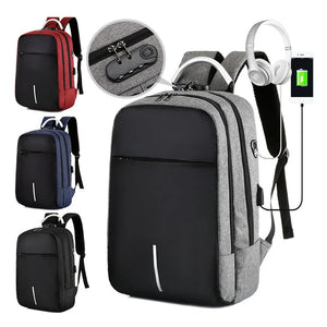 Buylor Anti-theft Combo Lock Backpack 15.6" Laptop Business Slim Bag