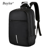 Buylor Anti-theft Combo Lock Backpack 15.6" Laptop Business Slim Bag