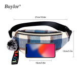 Buylor Belt Bag Women Fanny Pack Casual Waist Pouch