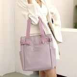 Buylor Canvas Women Shoulder Bag Casual Handbag Lightweight Tote Bag