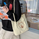 Buylor Corduroy Women's Tote Shoulder Bag Soft Eco Storage Handbag