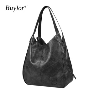 Buylor Vintage Crossbody Bag Women Handbags Shoulder Messenger Top-handle Bags