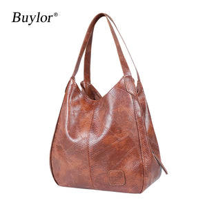 Buylor Vintage Crossbody Bag Women Handbags Shoulder Messenger Top-handle Bags