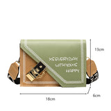 Buylor Crossbody Bag for Women Letter Printed Shoulder Bags Casual Handbag Purse
