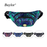 Waterproof Fanny Pack Men Women Waist Bag Zipper Pouch Travel Hiking