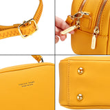 Buylor Crossbody Bag PU Leather Zipper Shoulder Bag Women High Handbags