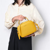 Buylor Crossbody Bag PU Leather Zipper Shoulder Bag Women High Handbags