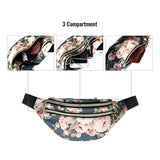 Buylor Printed Waist Pack Bags For Women Fanny Pack Travel Female Belt Bag Pouch