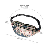 Buylor Printed Waist Pack Bags For Women Fanny Pack Travel Female Belt Bag Pouch